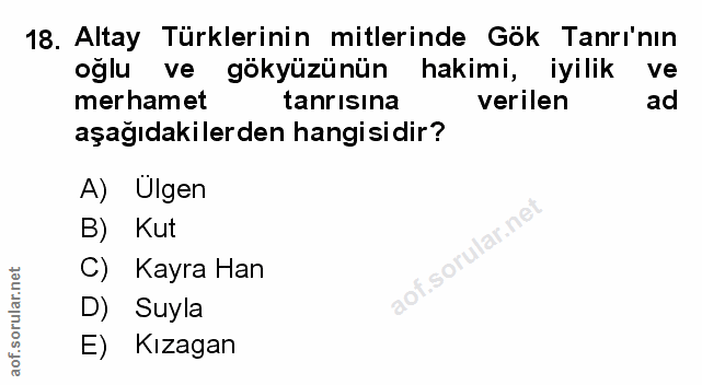 Soru 18