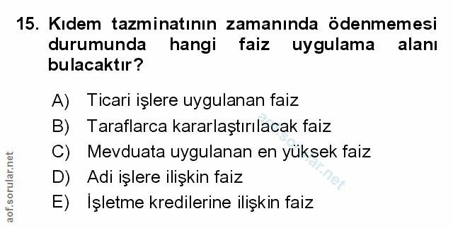 Soru 15