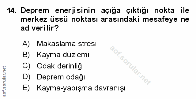Soru 14