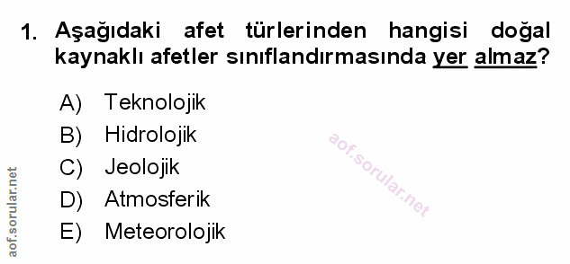 Soru 1