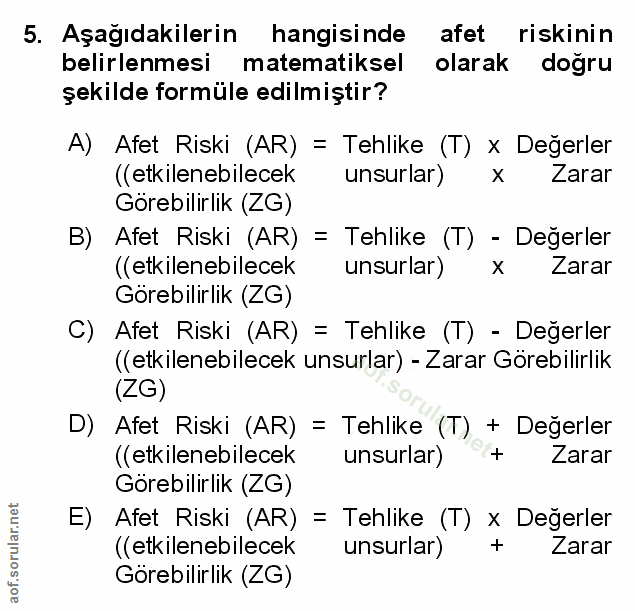 Soru 5