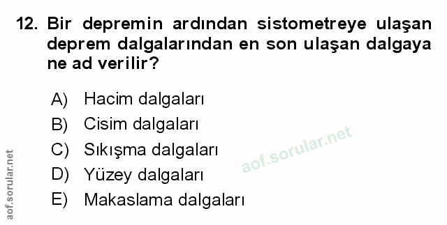 Soru 12