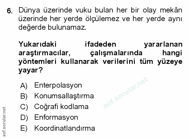 Soru 6