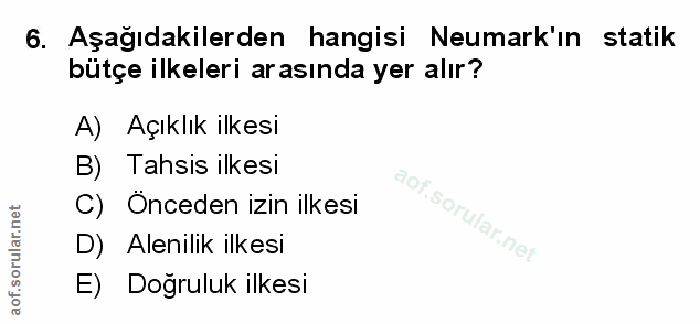 Soru 6
