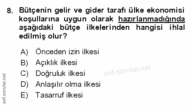 Soru 8