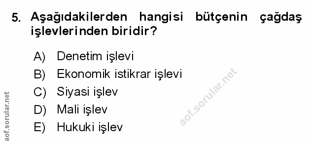 Soru 5