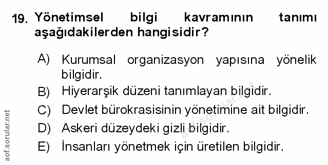Soru 19
