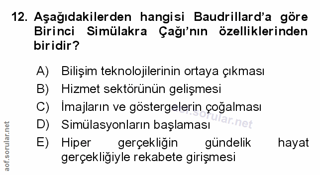 Soru 12