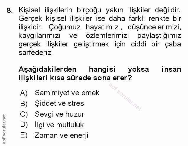 Soru 8
