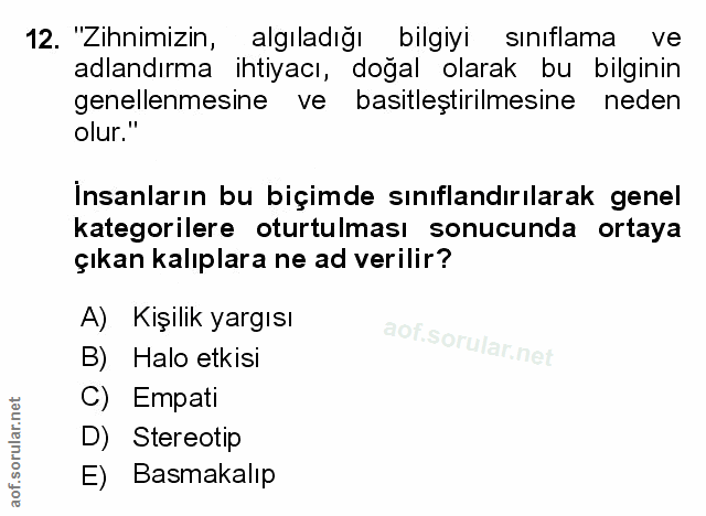 Soru 12