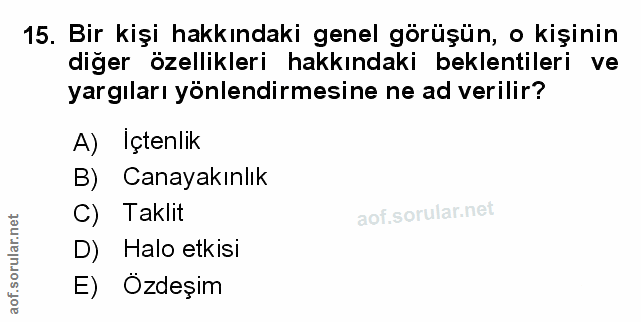 Soru 15