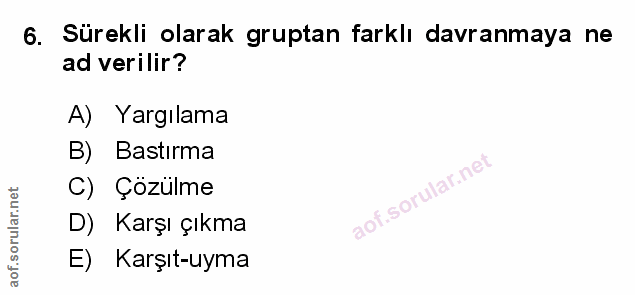 Soru 6