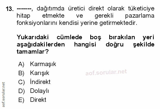Soru 13
