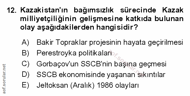 Soru 12