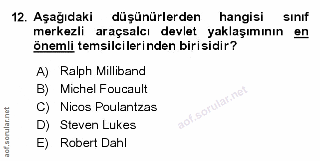 Soru 12