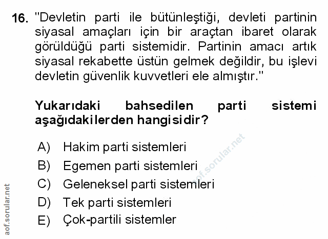 Soru 16