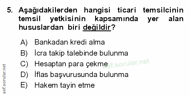 Soru 5