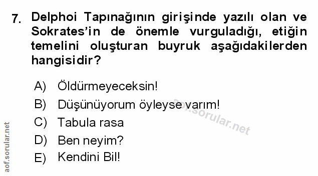 Soru 7