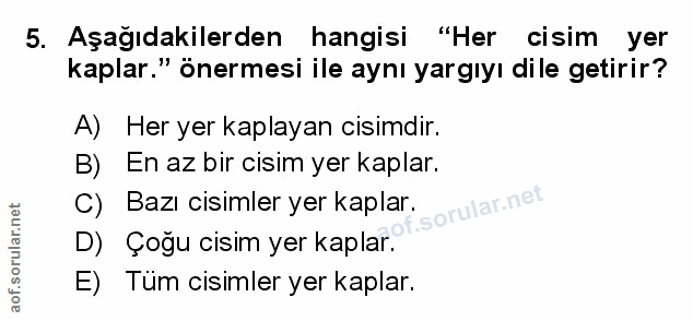 Soru 5