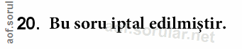 Soru 20