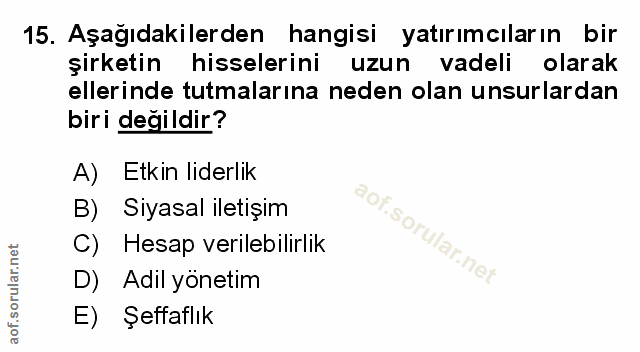 Soru 15