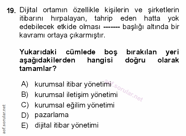 Soru 19
