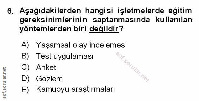 Soru 6