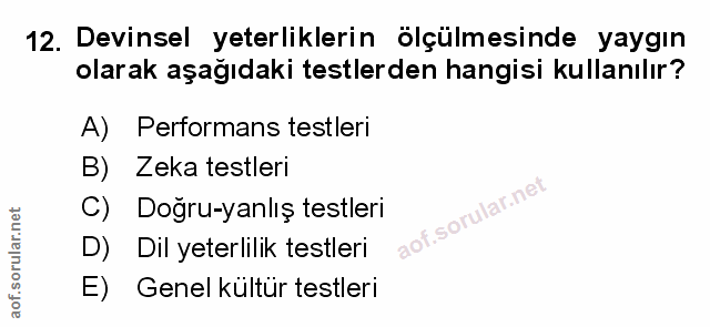 Soru 12