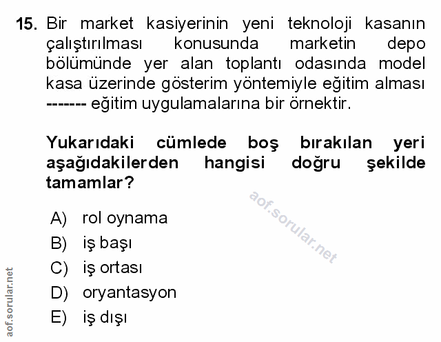 Soru 15