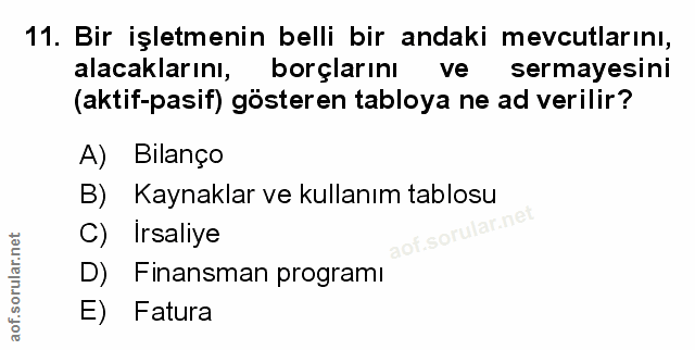 Soru 11