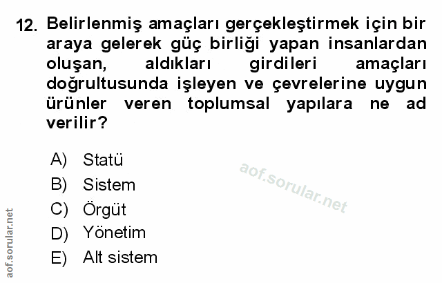 Soru 12
