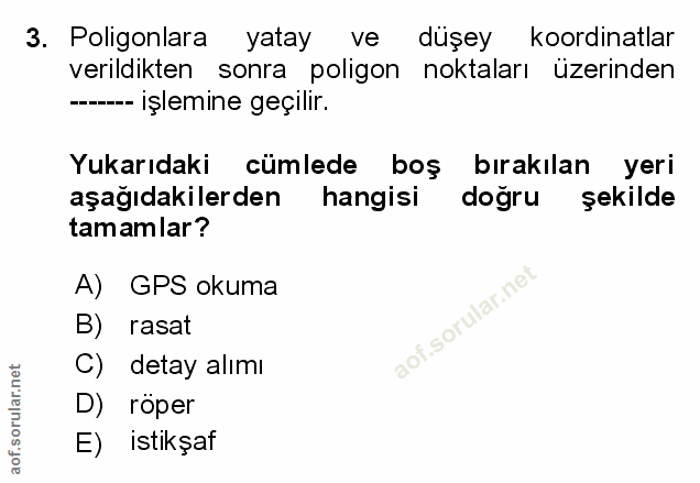 Soru 3