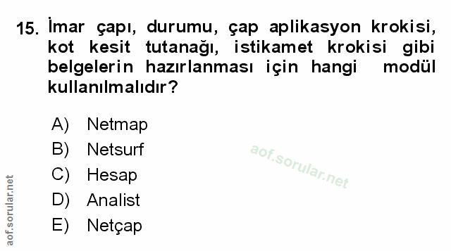 Soru 15