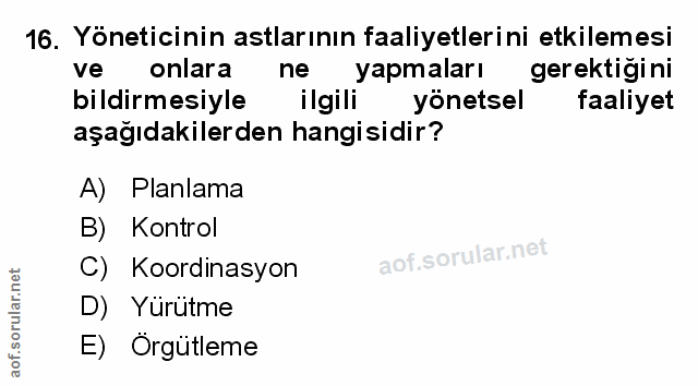 Soru 16
