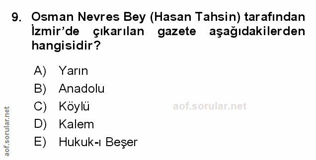 Soru 9