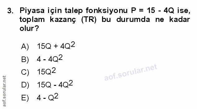 Soru 3