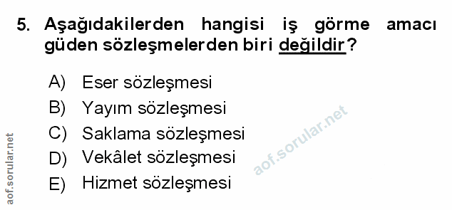 Soru 5