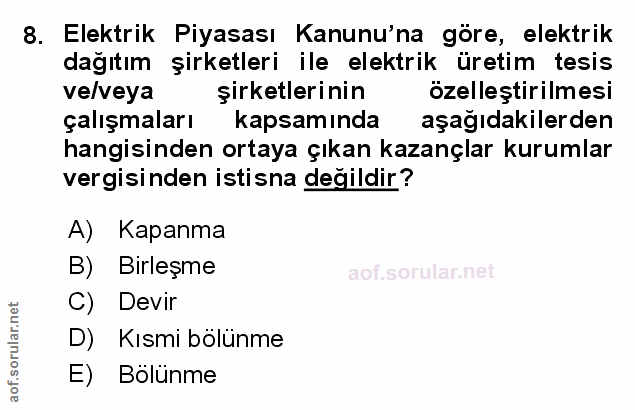 Soru 8