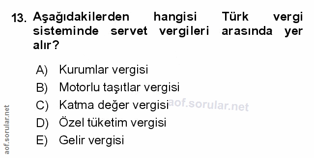 Soru 13