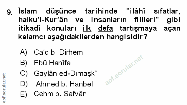 Soru 9