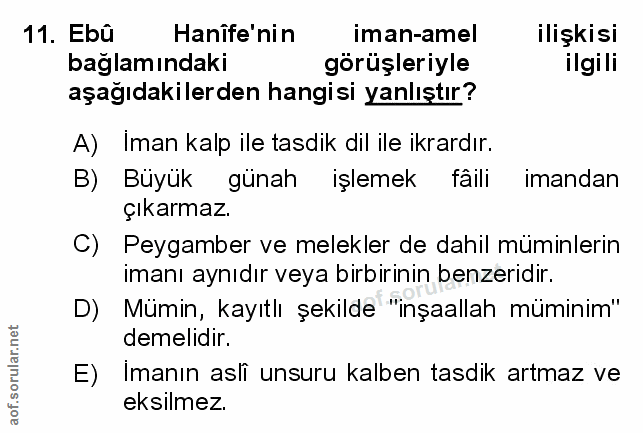 Soru 11