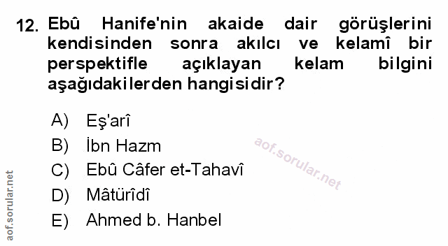 Soru 12