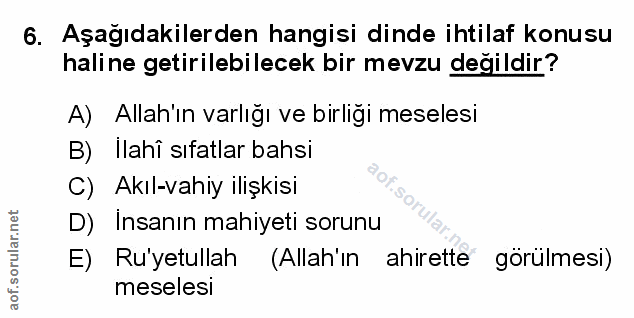 Soru 6