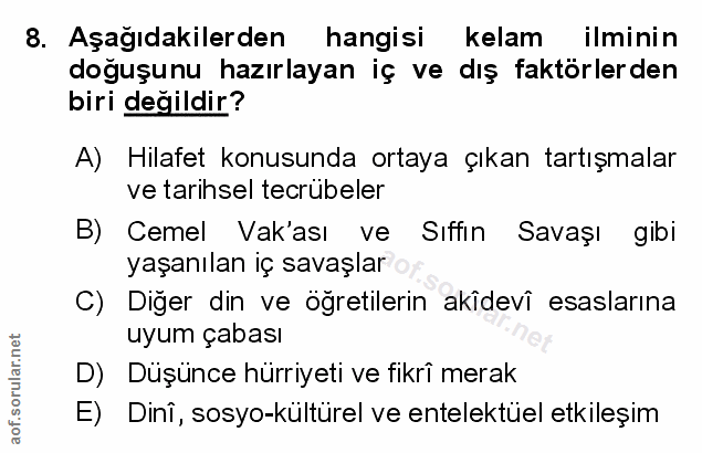 Soru 8