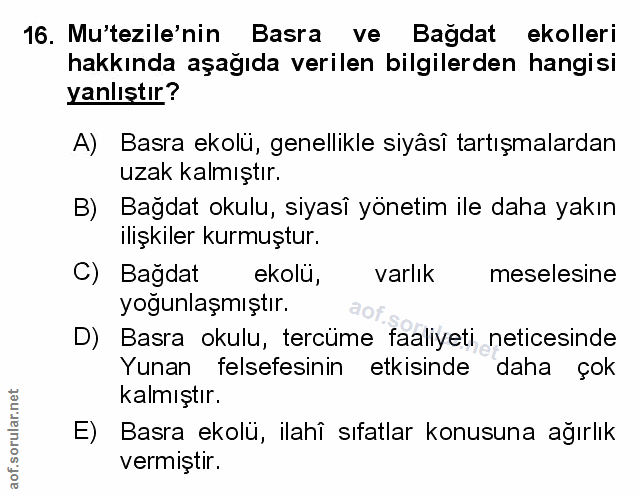 Soru 16