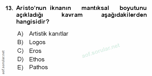 Soru 13