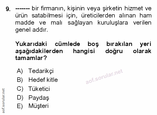 Soru 9