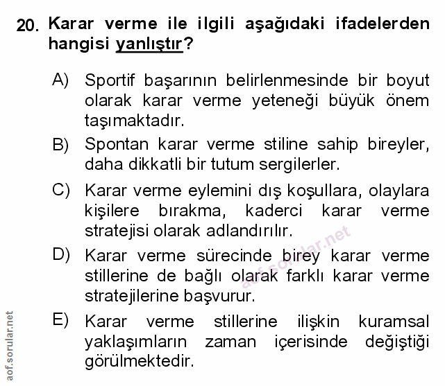 Soru 20