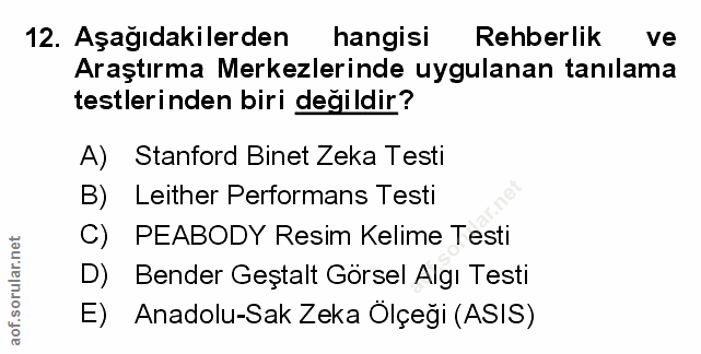 Soru 12