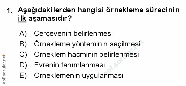 Soru 1